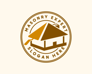 House Construction Masonry logo design