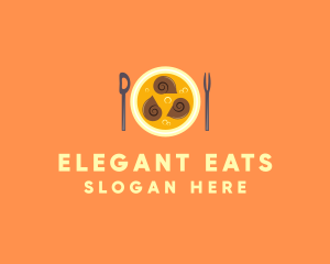 Escargot Seafood Restaurant logo design