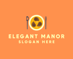 Escargot Seafood Restaurant logo design
