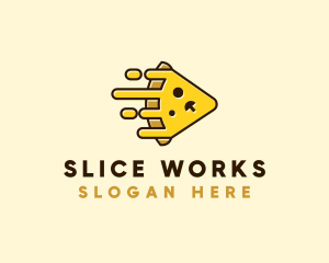 Pizza Food Delivery logo design