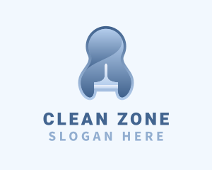 Blue Squeegee Cleaner logo