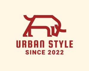 Bull Taurus Animal logo