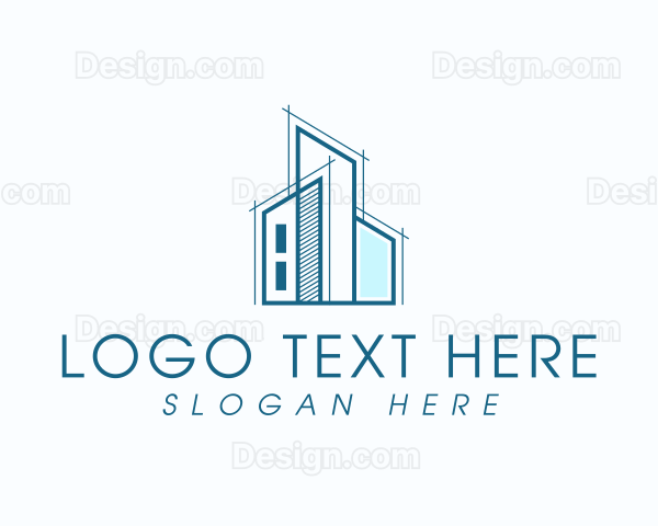 Home Property Construction Logo