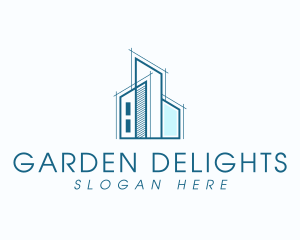 Home Property Construction logo design