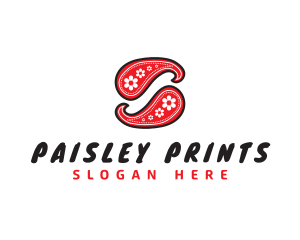 Paisley Pattern Bandanna  logo