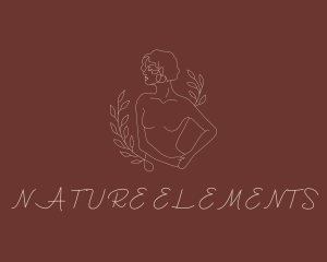 Natural Sexy Woman logo design