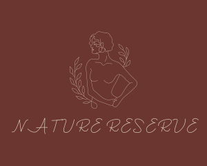 Natural Sexy Woman logo design