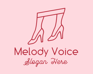Female Singer Musician  logo