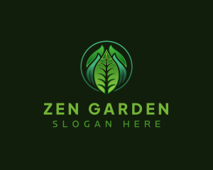 Leaf Organic Plant logo design