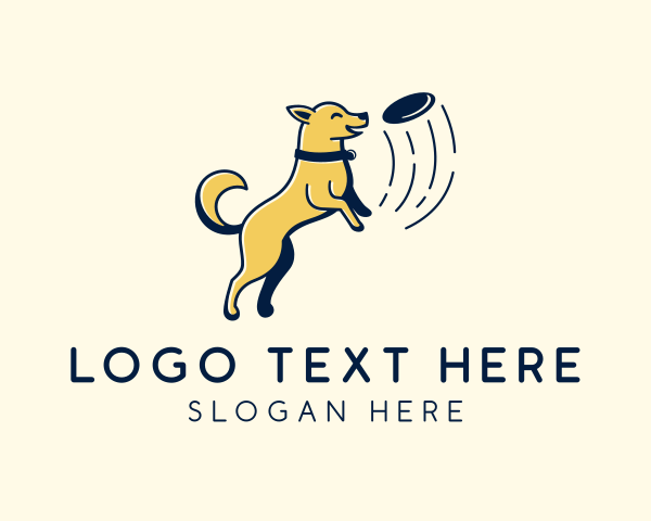 Doggo logo example 2