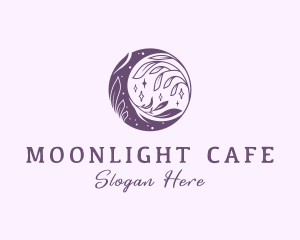Moon Night Floral logo