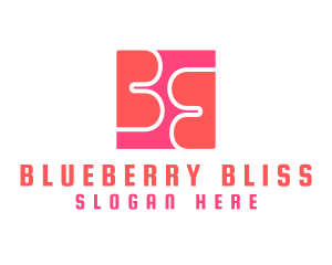 Pink Letter BB Monogram logo design