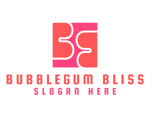 Pink Letter BB Monogram logo design