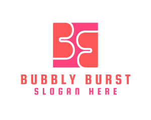 Pink Letter BB Monogram logo design