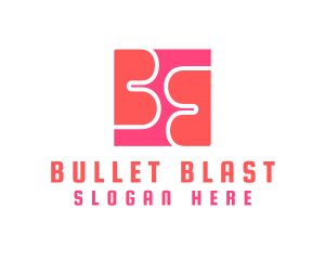 Pink Letter BB Monogram logo design