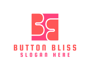 Pink Letter BB Monogram logo design