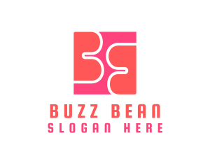 Pink Letter BB Monogram logo design