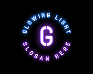 Neon Light Entertainment logo design