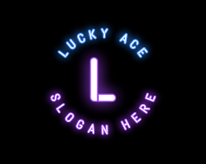 Neon Light Entertainment logo design