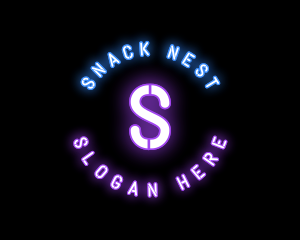 Neon Light Entertainment logo design