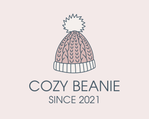 Knit Winter Hat logo design