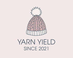 Knit Winter Hat logo design