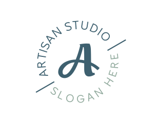 Simple Casual Cursive  logo design