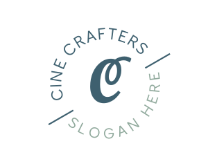 Simple Casual Cursive  logo design