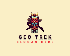 Alaska Totem Pole logo design