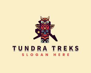 Alaska Totem Pole logo design