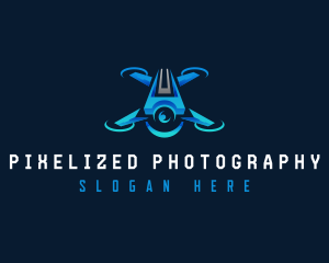 Aerial Camera Drone  logo design