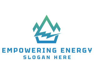 Mountain Natural Energy logo design