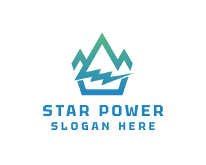 Mountain Natural Energy logo design