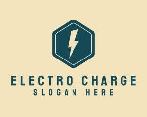 Hexagon Electric Energy logo design