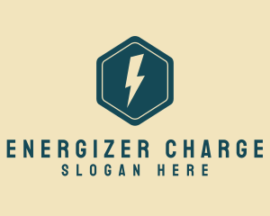 Hexagon Electric Energy logo design