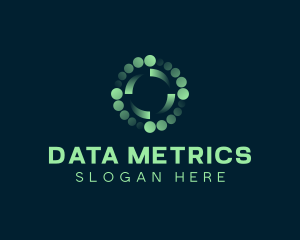 Data Technology App logo design