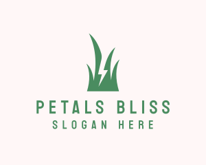 Fast Landscaping Grass logo design