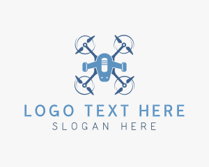 Drone - Flying Drone Videography logo design