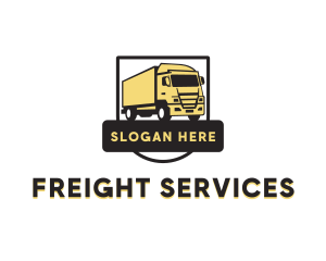 Freight Truck Transport logo