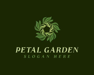 Natural Vegan Leaves logo design