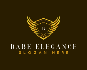 Luxury Wing Crest logo design