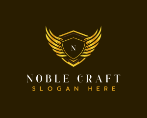 Luxury Wing Crest logo design