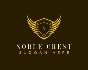 Luxury Wing Crest logo design