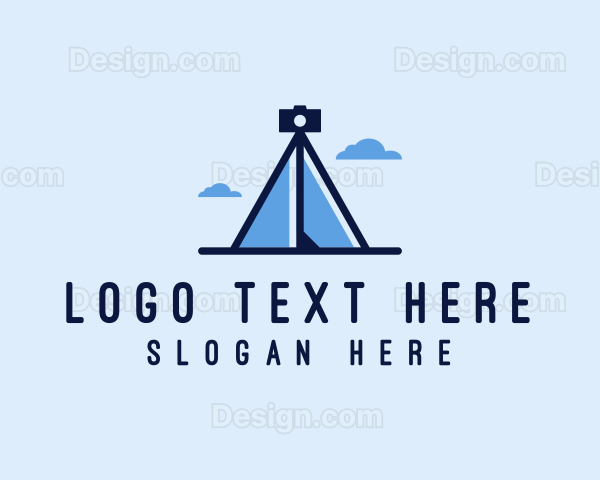 Photography Tripod Tent Logo