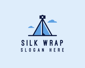 Photography Tripod Tent  logo design