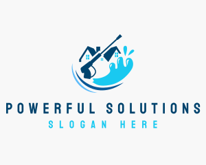 Pressure Washer Maintenance logo design