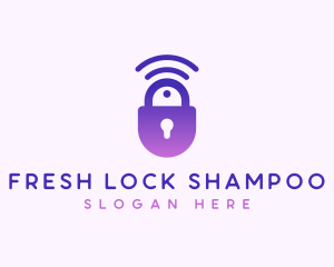 Signal Lock Security logo design