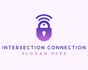 Signal Lock Security logo design