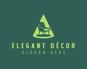 Chair Furniture Decor logo design