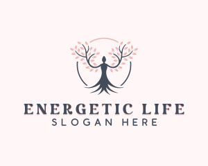 Cherry Blossom Wellness logo design